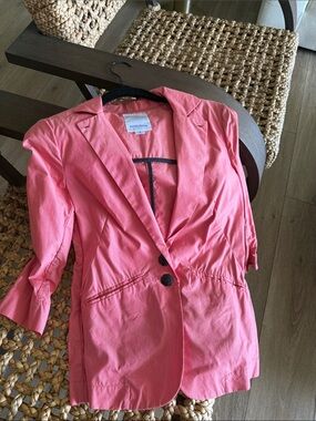 Jazmin Chebar Pink Blazer Jacket